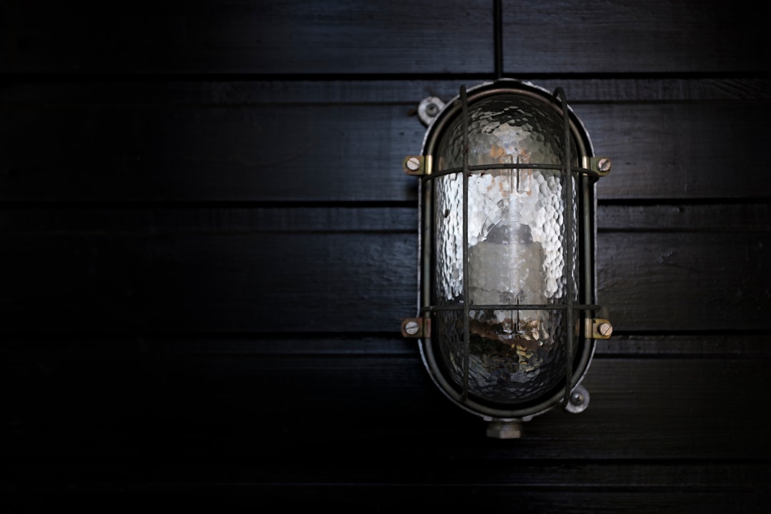Photo industrial wall sconce lighting